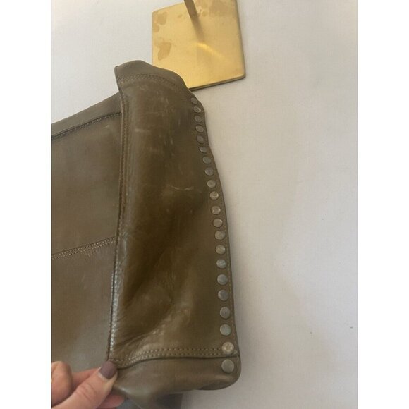 Harbour 2nd Lotte Leather Tote Anchor Studded Shoulder Bag Distressed - Picture 13 of 13